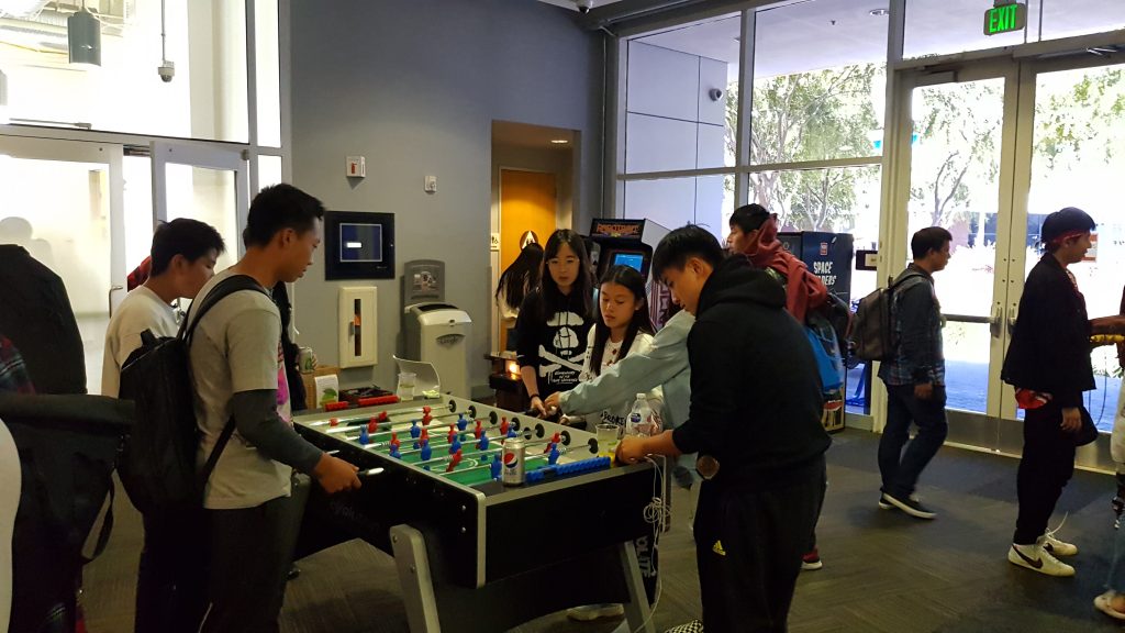 Foosball at Google Recreation Area